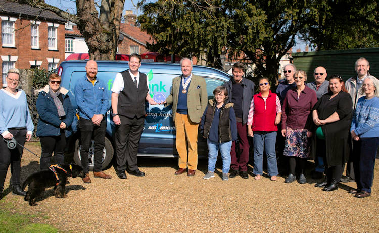 WaveneyFoodbankBluePlaqueTeam7