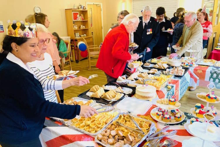 North Walsham Coronation food
