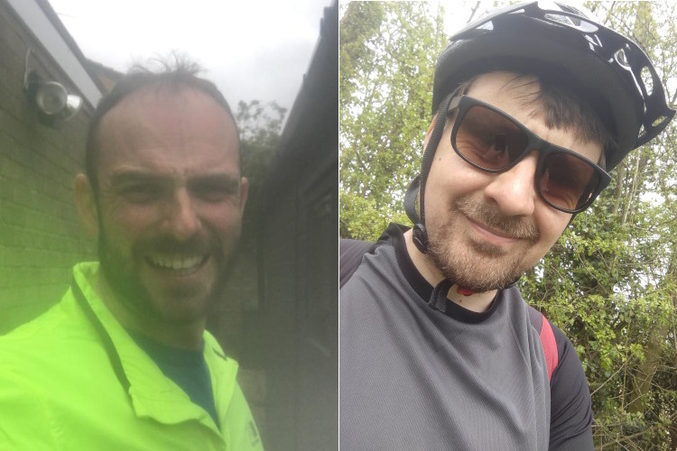 Matt and Paul yfc cycle 750AT