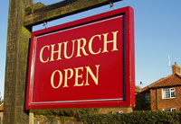 church-open
