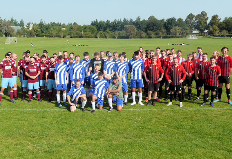 Norfolk Christian football opening tournament held