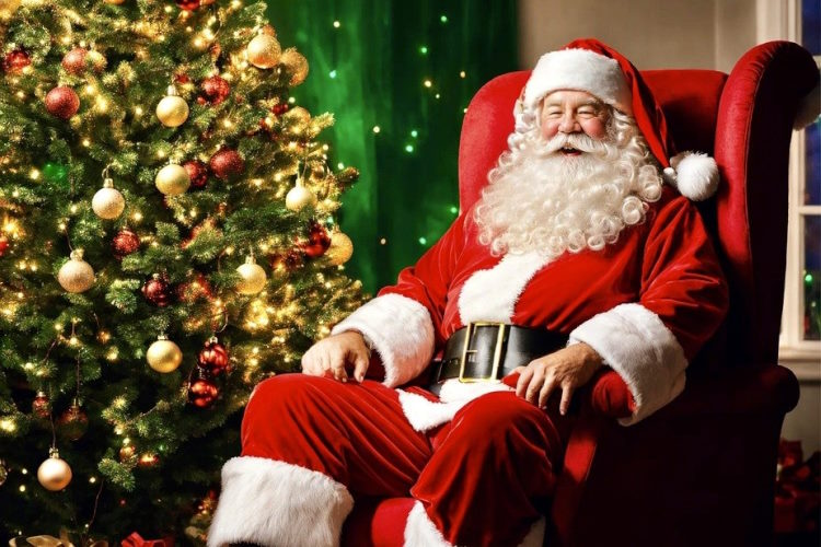 What do we say about Father Christmas?