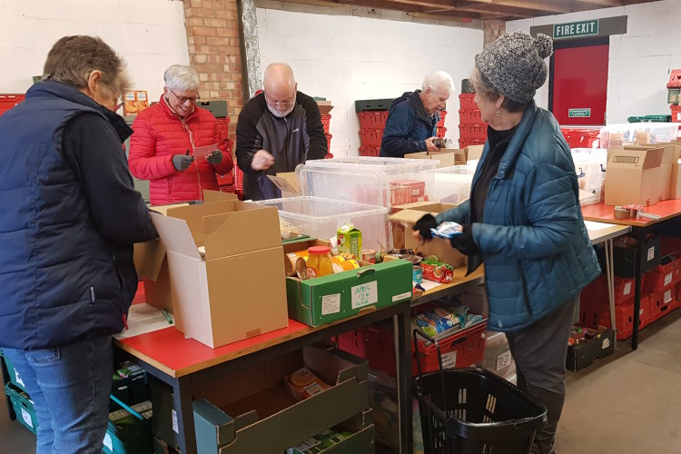Help build support for Mid Norfolk foodbank