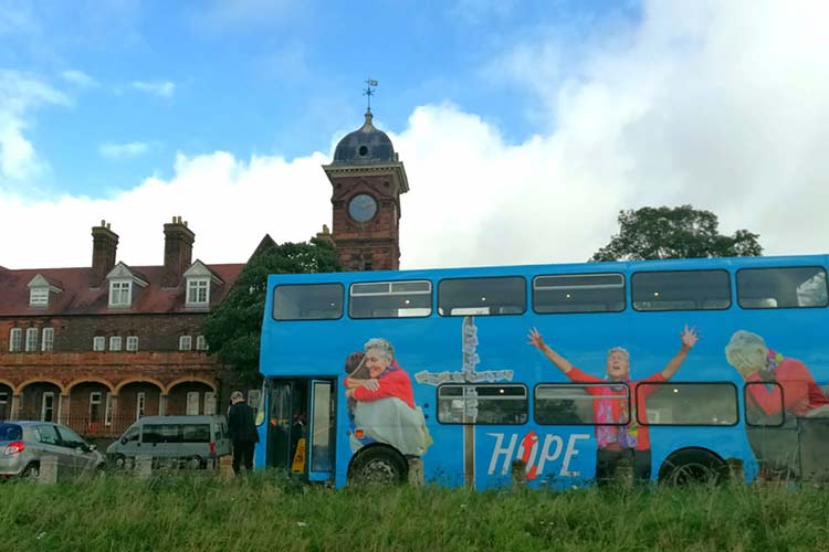 Can you help home the Hope Bus in Norwich?