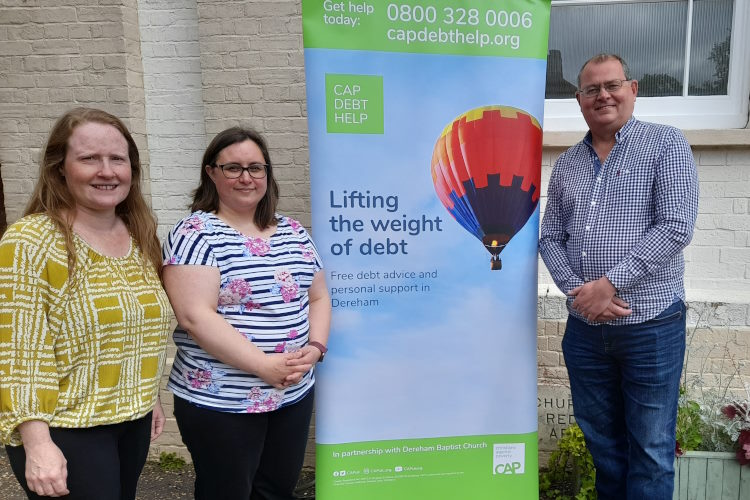 Network Norfolk : Match funding for Dereham Baptists' debt centre - Vimarsana News