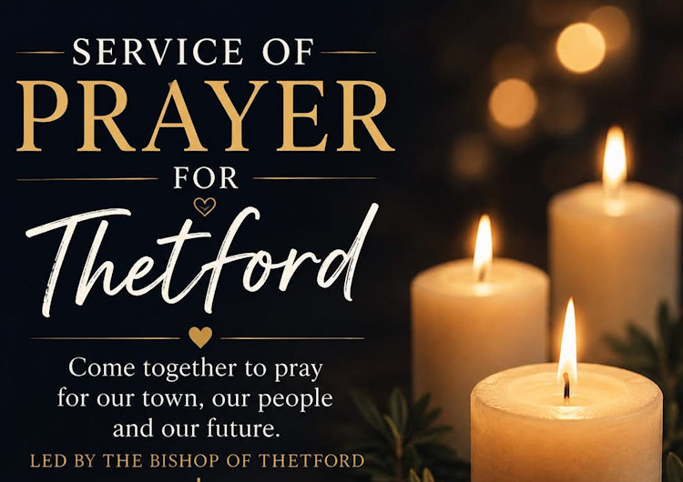 Bishop leads Thetford prayer service after disorder