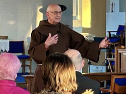 Brother Sam at St Francis week