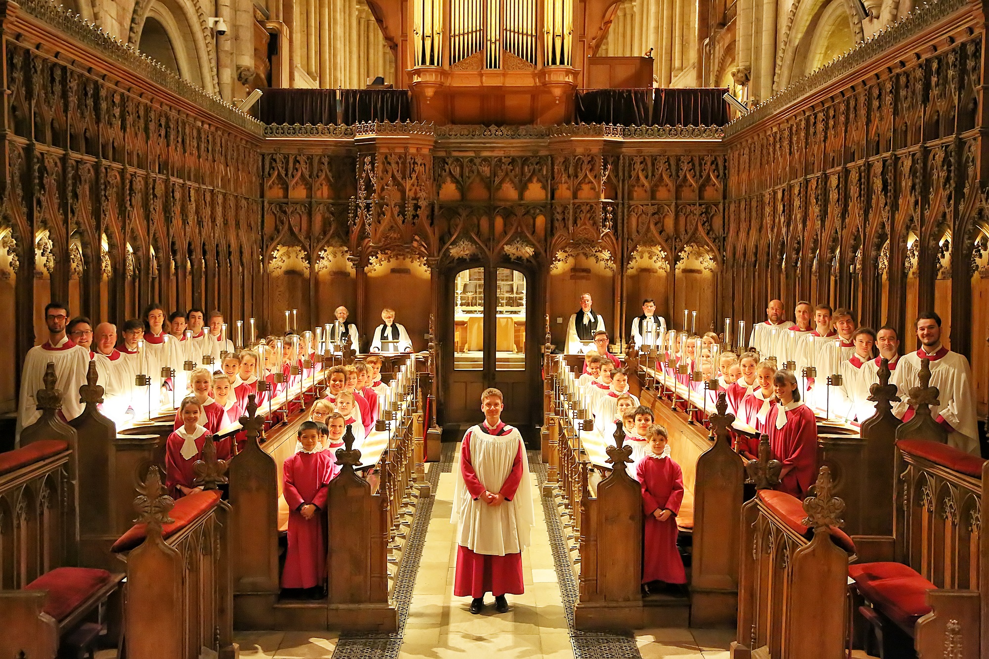 Norwich Cathedral Choir before