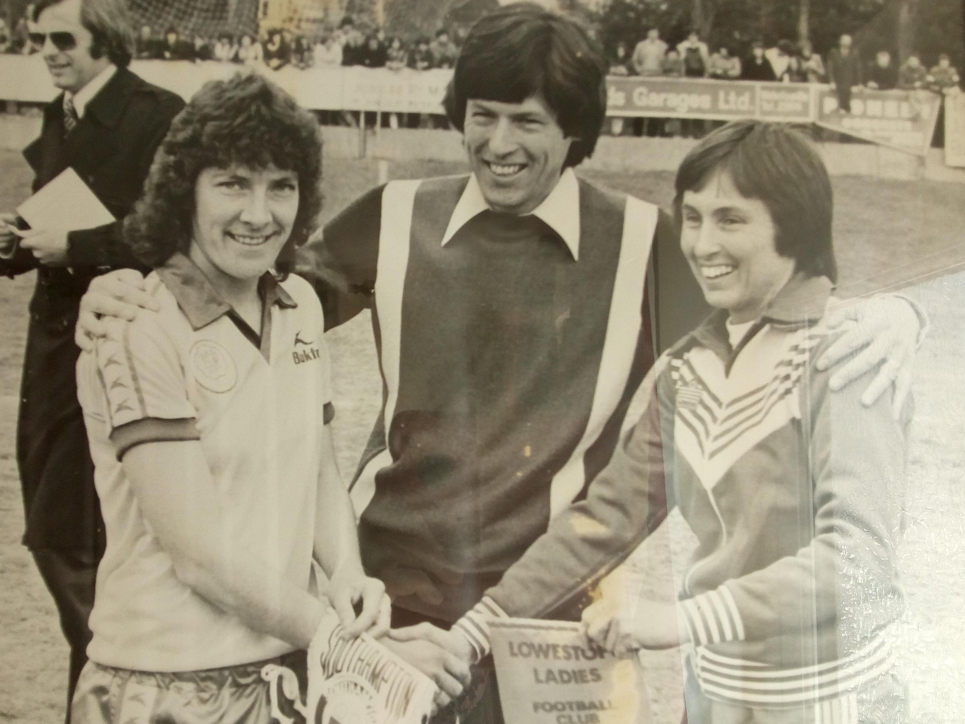 Maureen Martin and John Craven