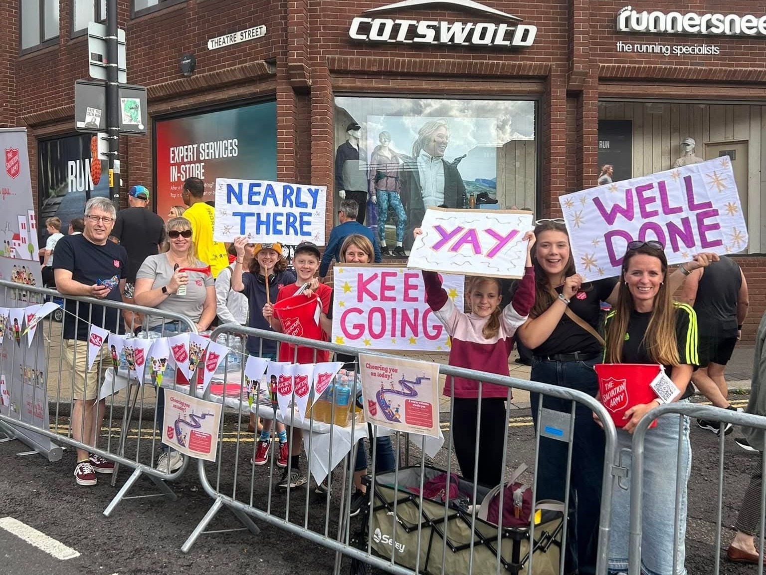 Salvation Army Cheer Station