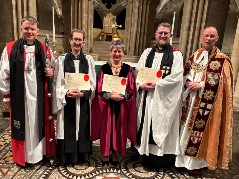 Canons at Norwich Cathedral