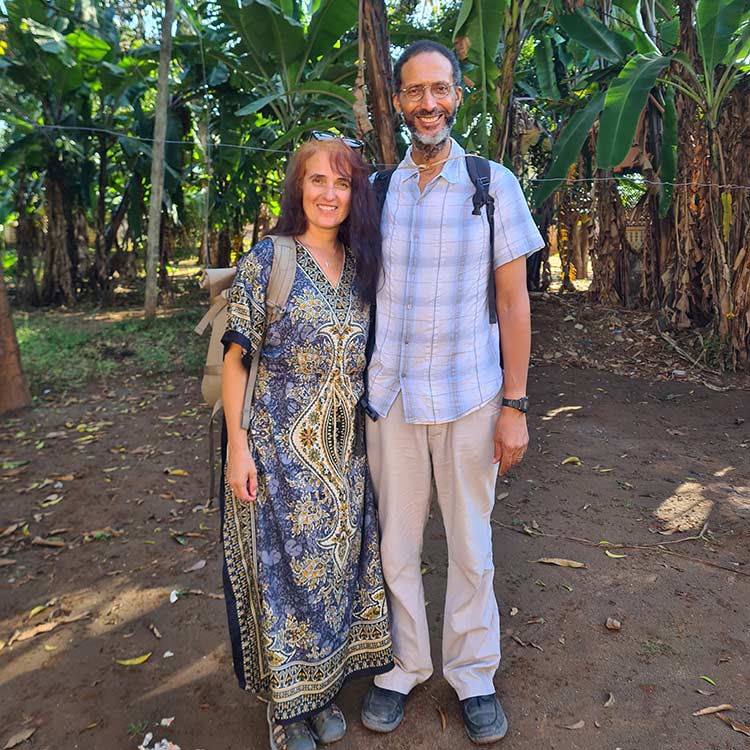 Alexander and Astrid in Kenya