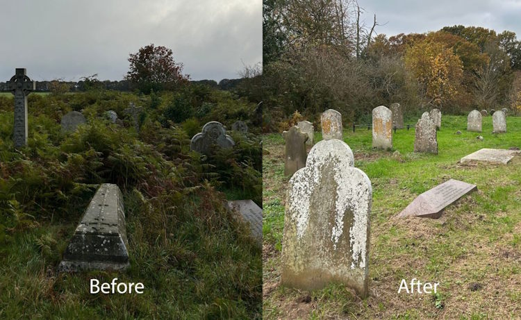 Crostwick-Churchyard improvement