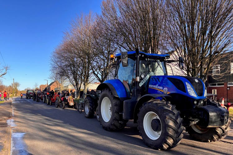 cawston plough sunday 2025 tractors