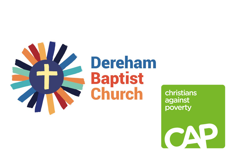 dereham baptist church and CAP logos