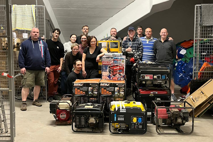 generators heading for Ukraine