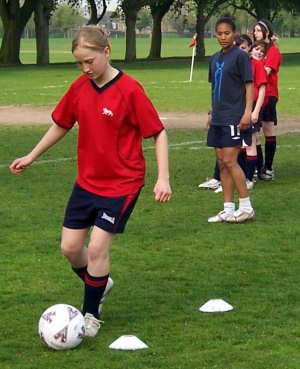 SurreyGirlsFootieYankeySkills