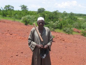 Burkina Faso edge of farm