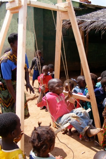 Malawi swing at nursery