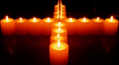 candles reflected 400SX