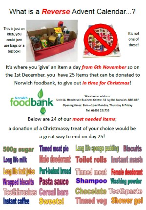 Foodbank reverse advent 299CF