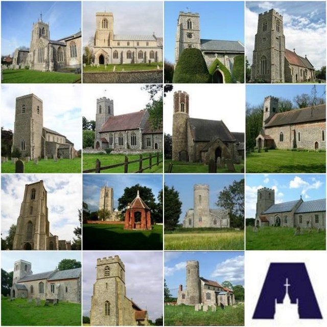 Aylsham 12 towers 2018 churche