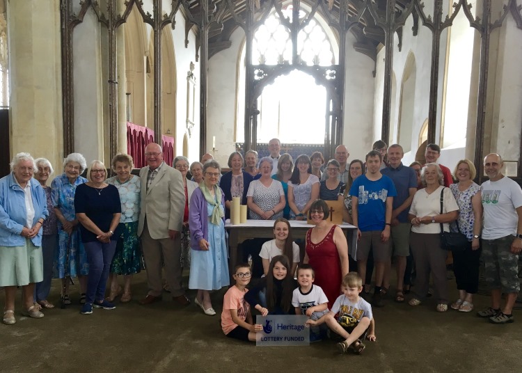 Cawston congregation 750CF