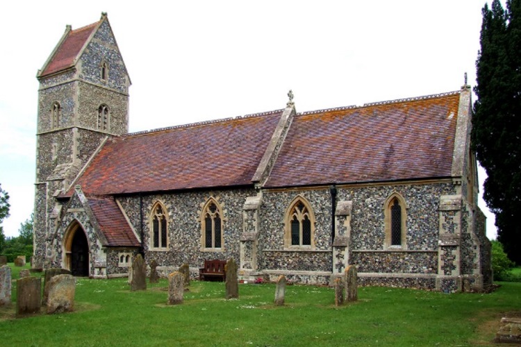 East Wretham church 750AT