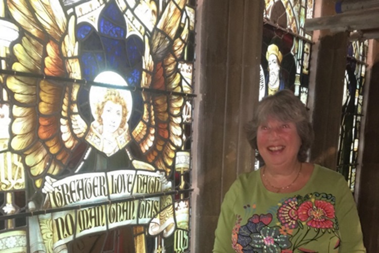 North Walsham church window 75