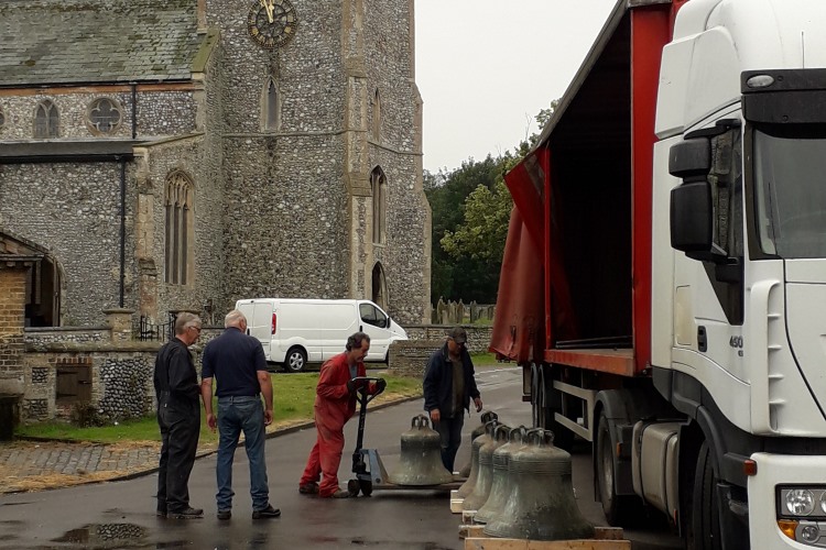 upper sheringham bells lorry 7