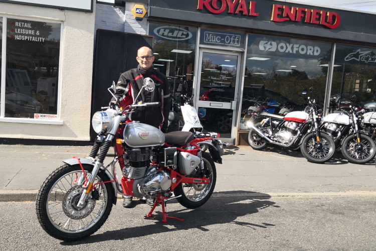 Patrick Coghlan bike 750CF