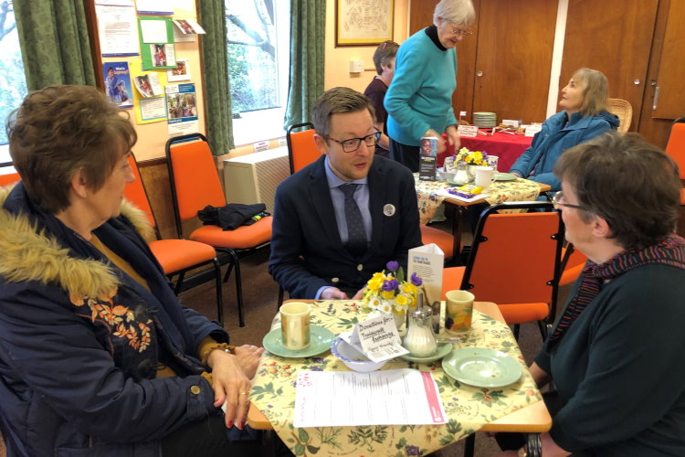 sheringham coffee morning MP 7