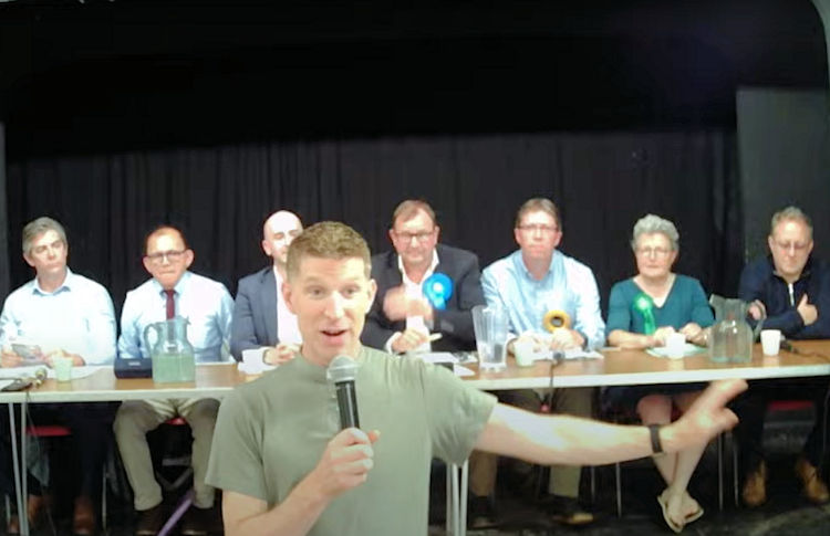 Respectful debate at Mulbarton election hustings