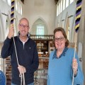 Pulling the ropes at Upper Sheringham Church