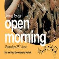 Norfolk musical ensemble open day invitation