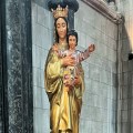 Shattered statue restored at cathedral in Norwich