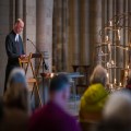 Vigil held around Norwich Cathedral’s Peace Globe