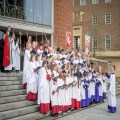 Procession starts Holy Week at Norwich Cathedral