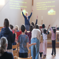Children's Easter workshop at Norwich church