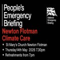 First showing of emergency briefing in Norfolk church